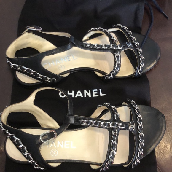 Chanel chain sandals - Picture 8 of 8